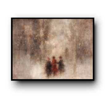 Late evening winter party